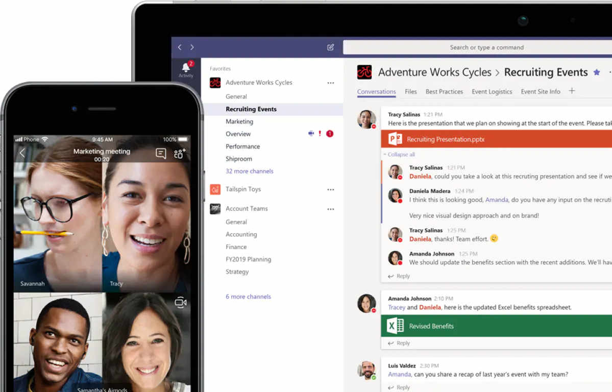 20 millions de personnes travailleraient avec Microsoft Teams chaque